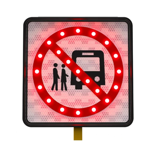 Señal parada prohibida SR-19 Solar 61x61 cm