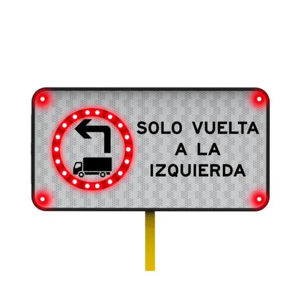 Vuelta a la izquierda Solar 122x61 cm