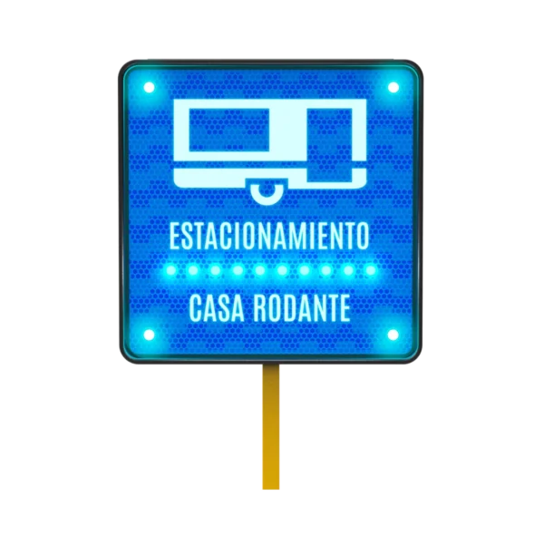 SIS-9 Estacionamiento para Casas Rodantes Solar 68x68 cm