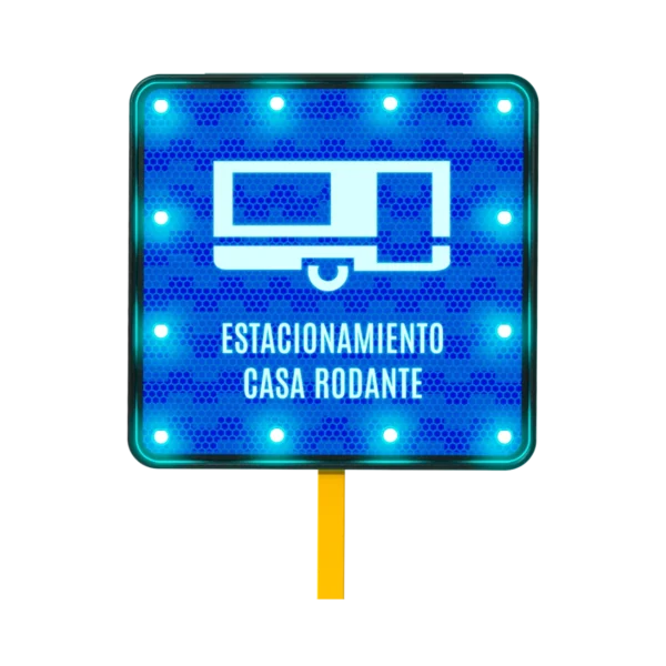 SIS-9 Estacionamiento para Casas Rodantes Solar 71x71 cm