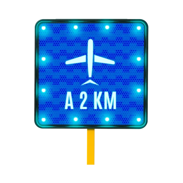 Aeropuerto Señal Solar 71x71 cm