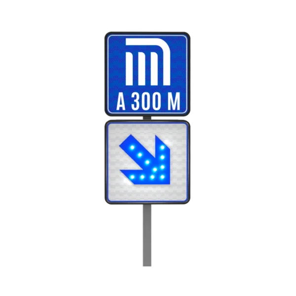 Letrero Metro Solar 61x61 cm