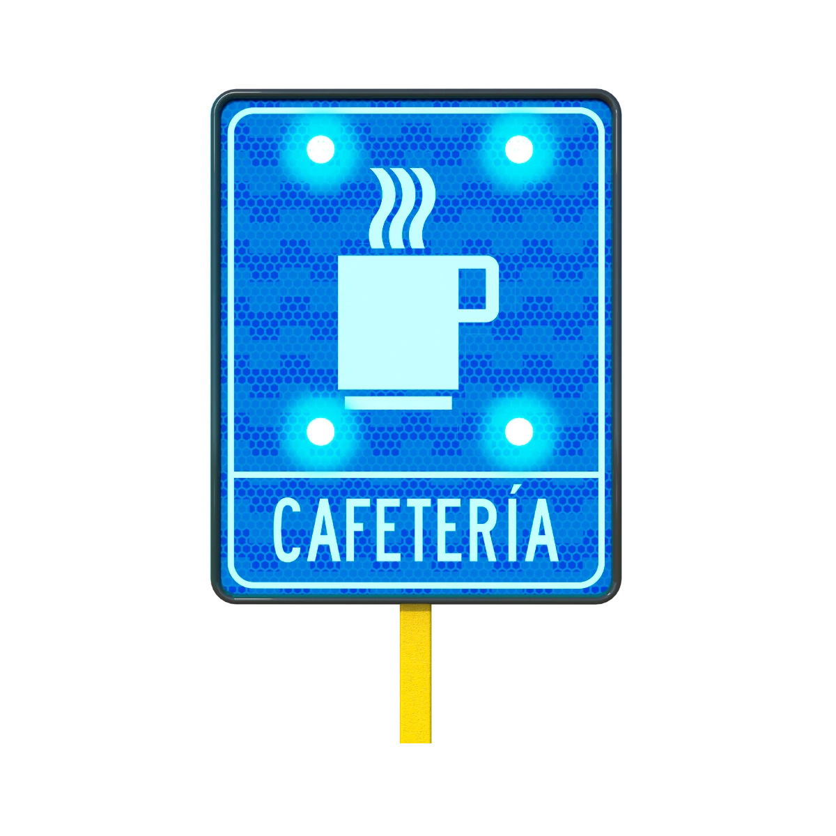 Señal Letreros de Cafeterias