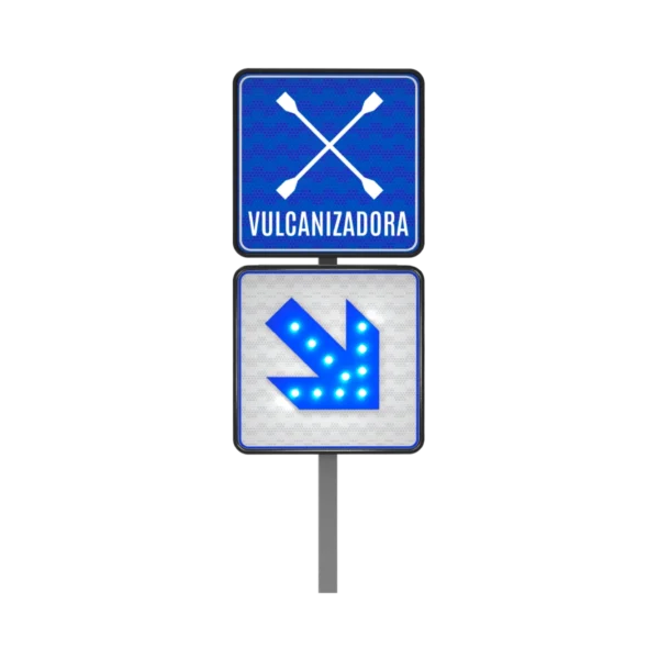 Letreros de Vulcanizadora Solar 61x61 cm