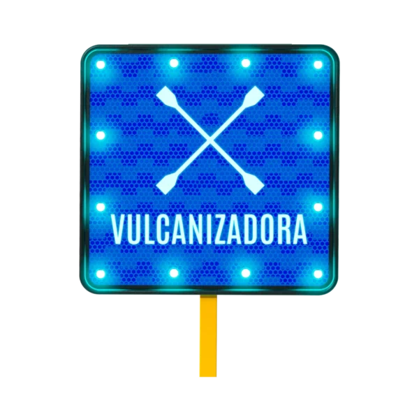 Letreros de Vulcanizadora Solar 71x71 cm
