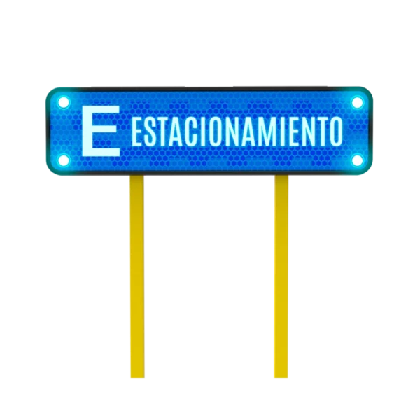 Señal de Estacionamiento Solar 122x30 cm