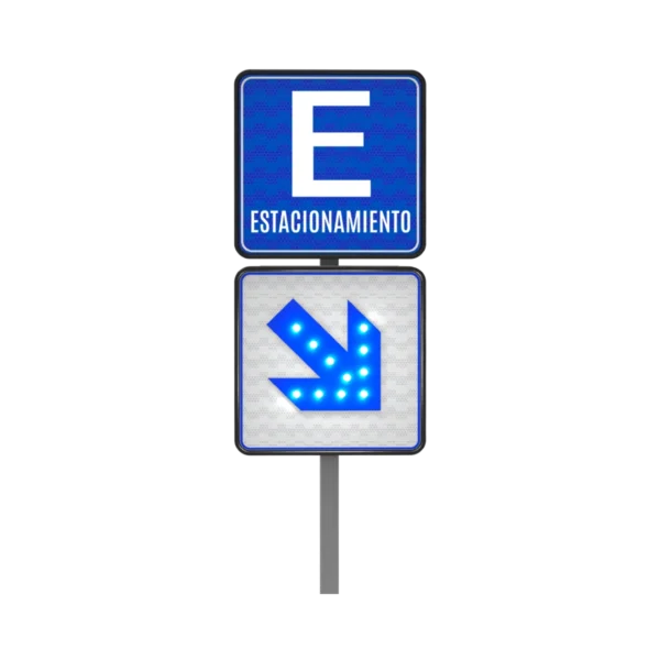 Señal de Estacionamiento Solar 61x61 cm