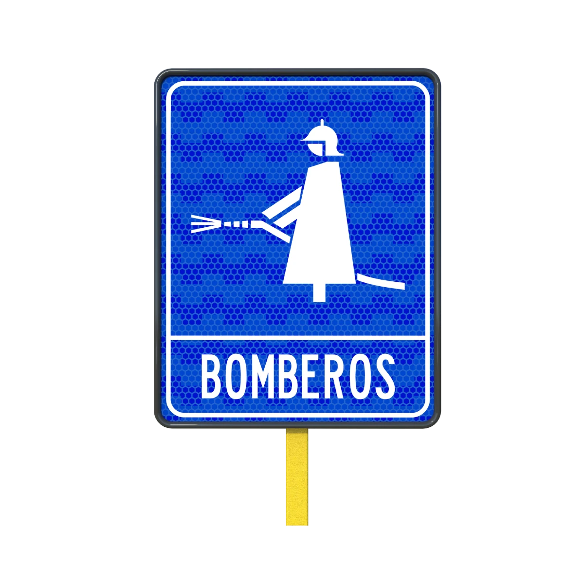 Señalamiento de Bomberos