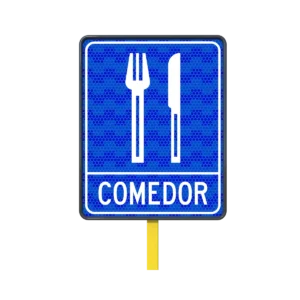 Señalamiento Restaurante