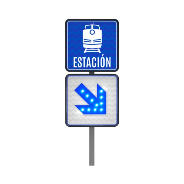 Señales Ferroviarias Solar 61x61 cm