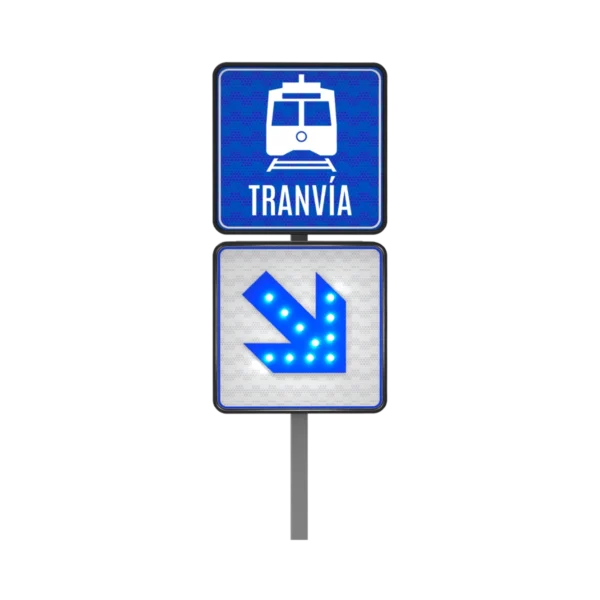 SIS-20 Paradero de Tranvia Solar 61x61 cm