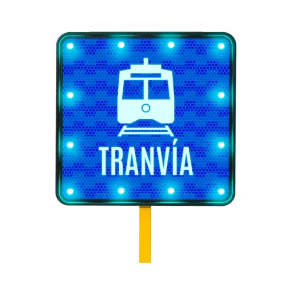 SIS-20 Paradero de Tranvia Solar 71x71 cm