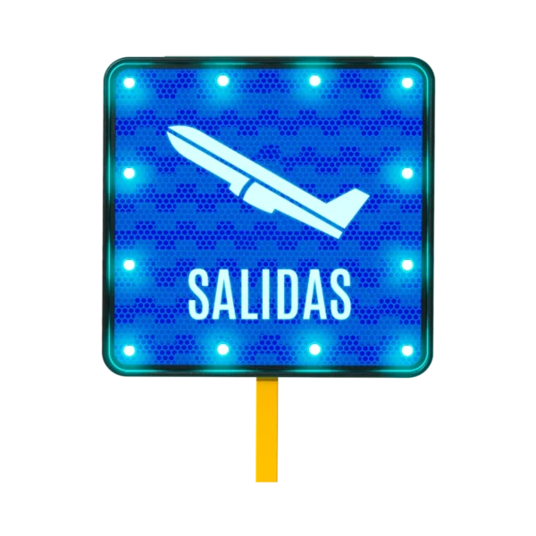 SIS-32 Aeropuerto Salida Solar 71x71 cm
