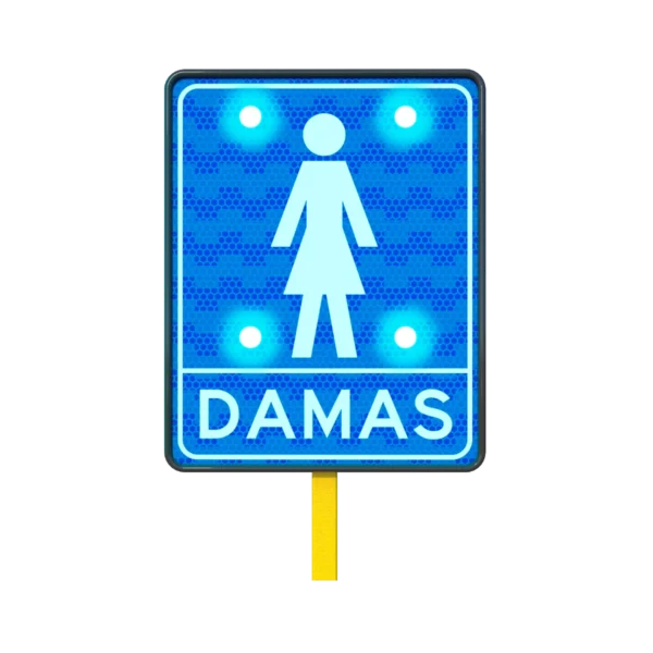 Baños Damas Letrero