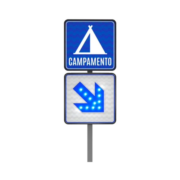 Campamento Señal Solar 61x61 cm