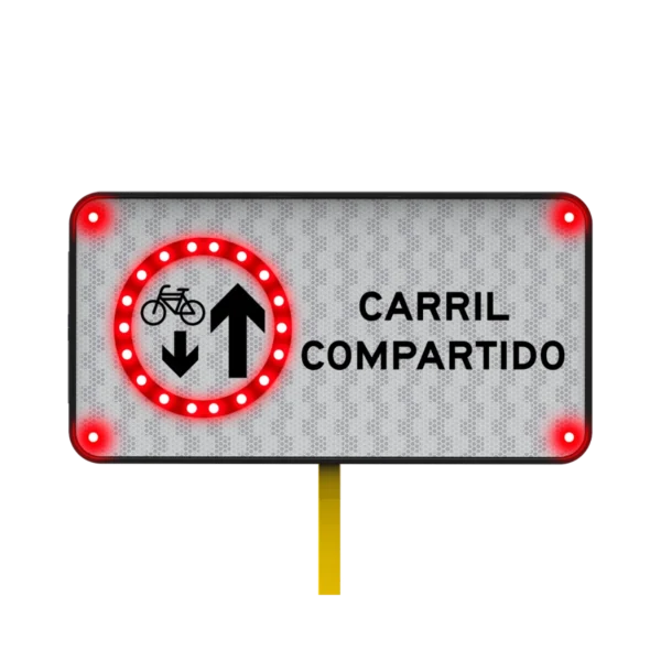 Carril Compartido Solar 122x61 cm