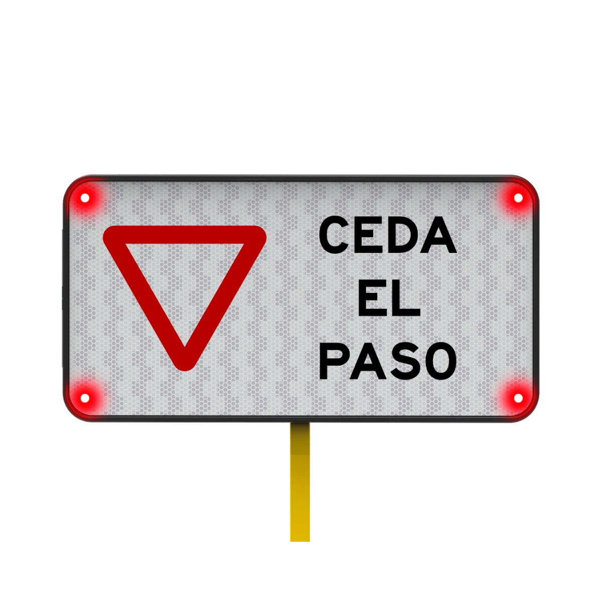 Ceda el Paso Solar 122x61 cm