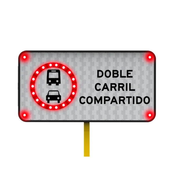 Doble Carril Solar 122x61 cm
