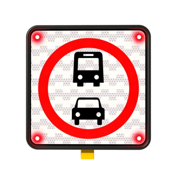 Doble Carril Solar 45x45 cm