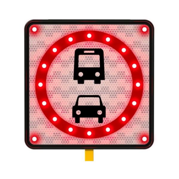Doble Carril Solar 71x71 cm