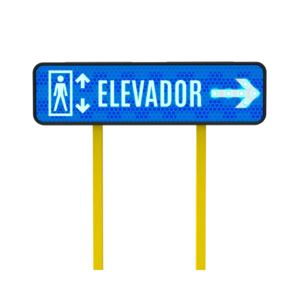 Elevador Señal Solar 122x30 cm