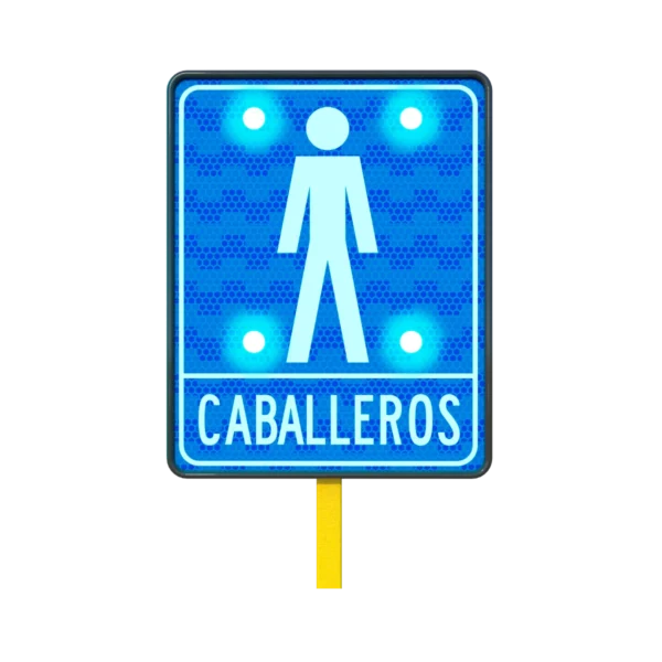 Letreros para Baños de Caballeros