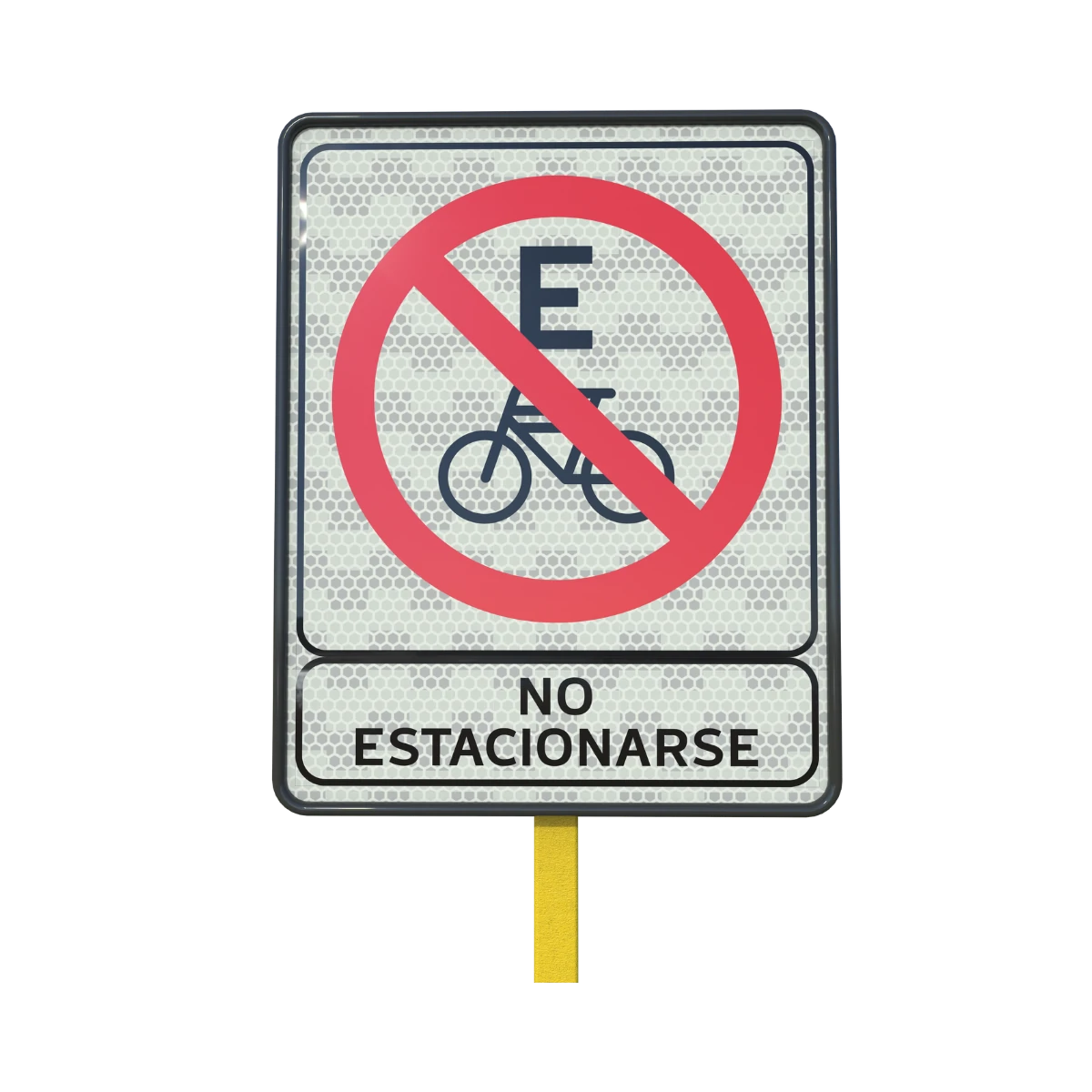 Señal No Estacionar Bicicletas