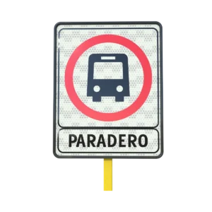 Señal Paradero Autobuses