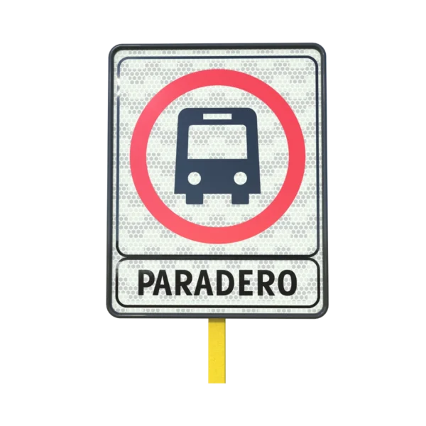 Señal Paradero Autobuses