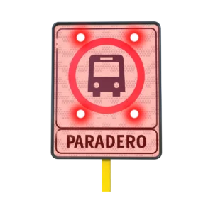 Señal Paradero Autobuses