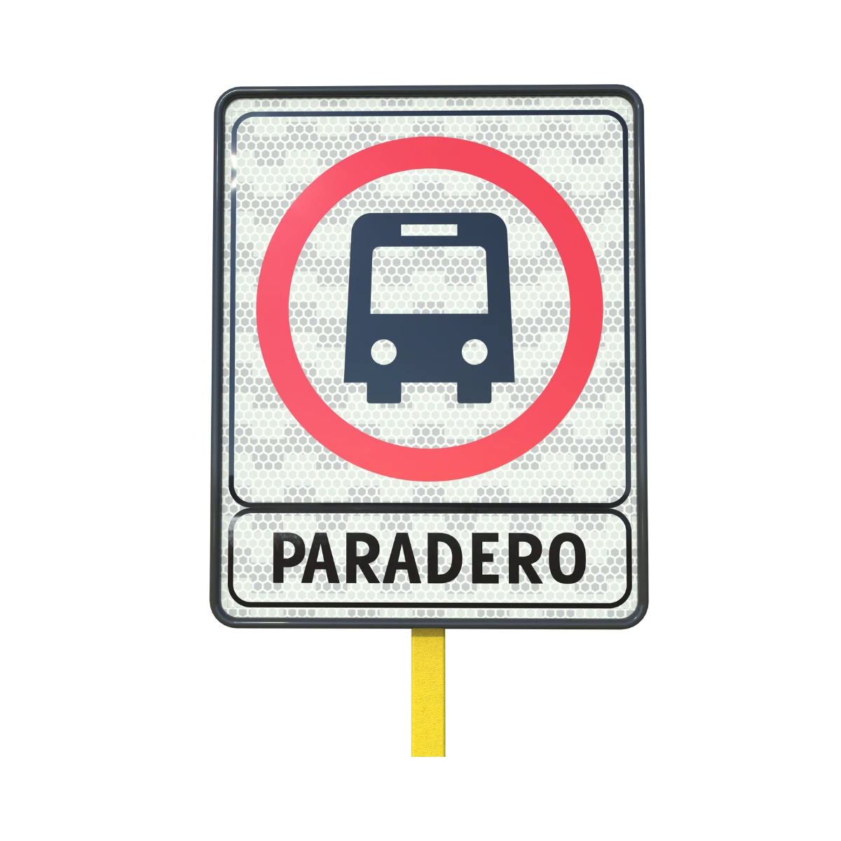 Señal Paradero Autobuses