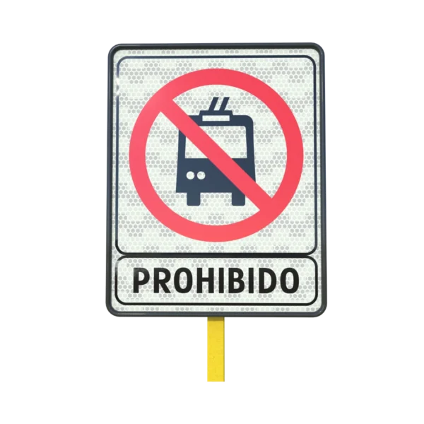 Prohibido Camiones Señal