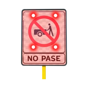Prohibido el Paso de Carretillas