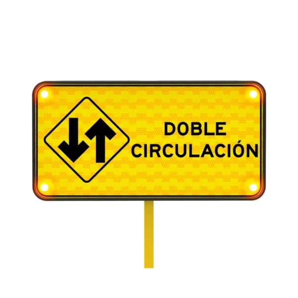 Prohibido Rebasar Solar 122x61 cm