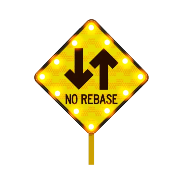 Prohibido Rebasar Solar 71x71 cm