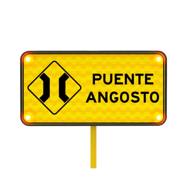 Puente Angosto Señal Solar 122x61 cm