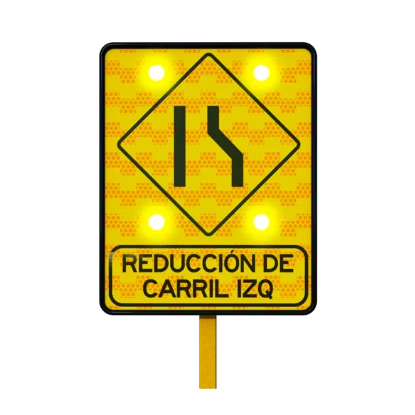 señal Reducción de Carril