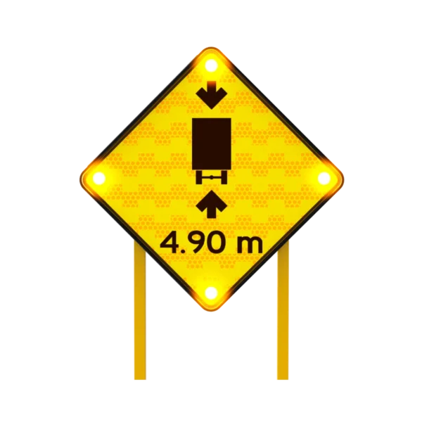 Señal de Altura Máxima Solar 86x86 cm