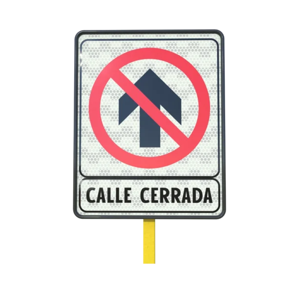 Señal de Calle Cerrada