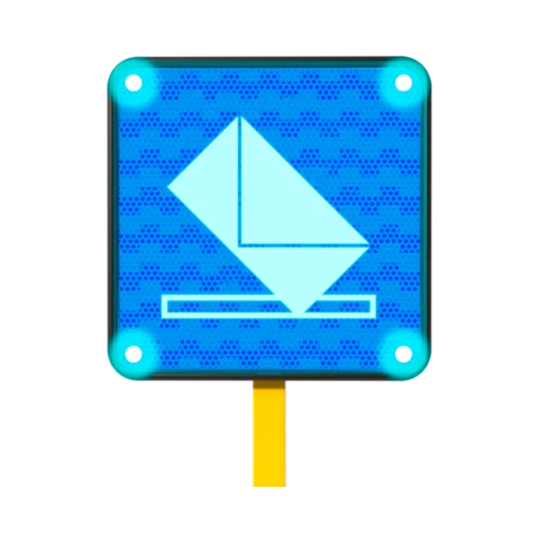 Señal de Correo Solar 45x45 cm