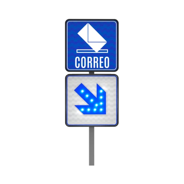 Señal de Correo Solar 61x61 cm