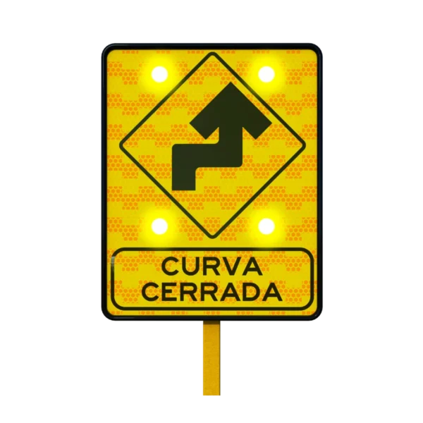 Señal de Curva Cerrada