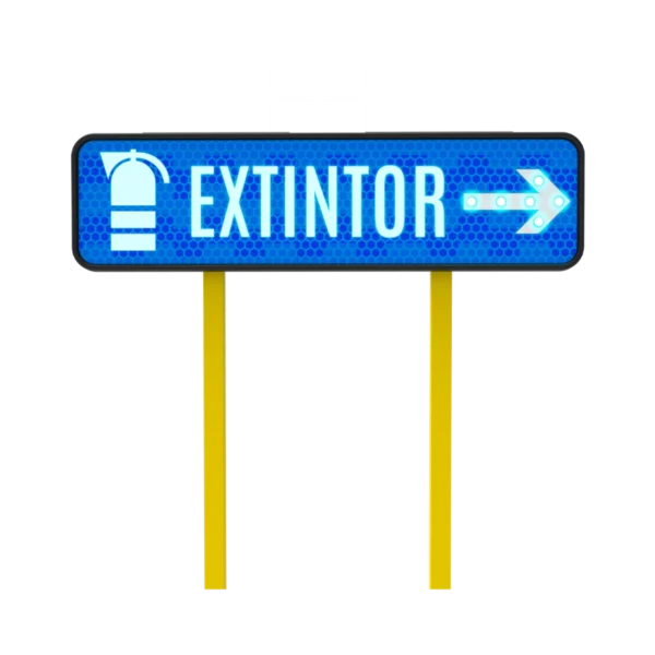 Señal de Extintor Solar 122x30 cm