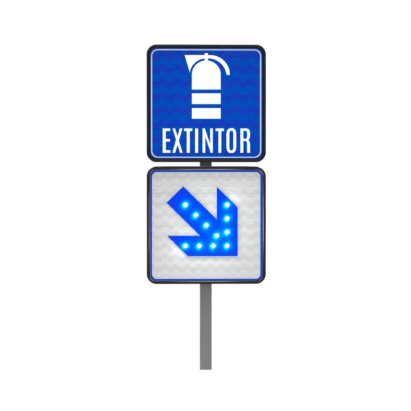 Señal de Extintor Solar 61x61 cm