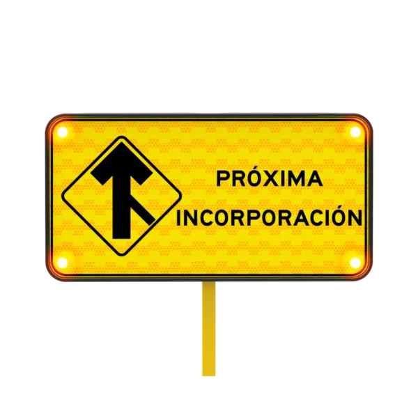 Señal de Incorporación del Tránsito SP-17 Solar 122x61 cm