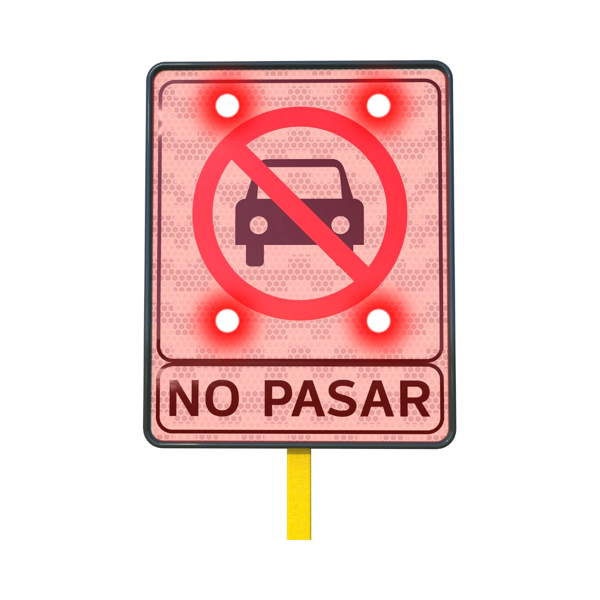 Señal de Prohibido el Paso a Vehículos