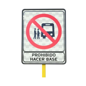 Señal de Prohibido Parar y Estacionar