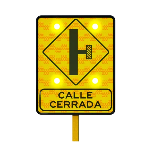 Señal de Tránsito Calle Cerrada