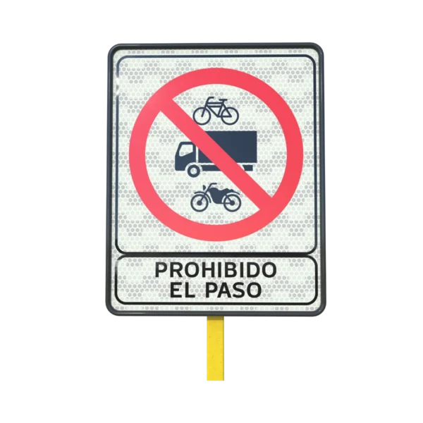 Señal Prohibido Circular