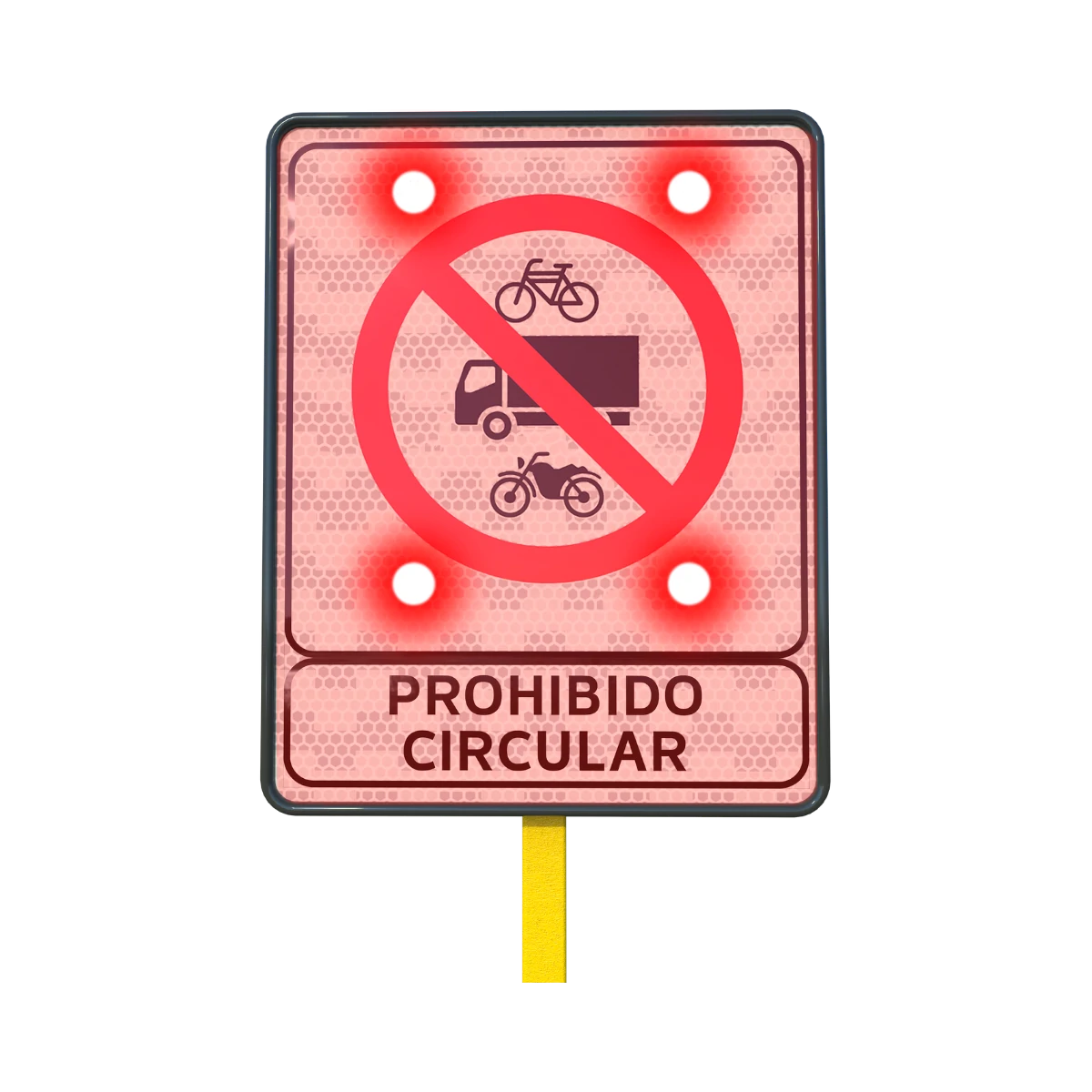 Señal Prohibido Circular